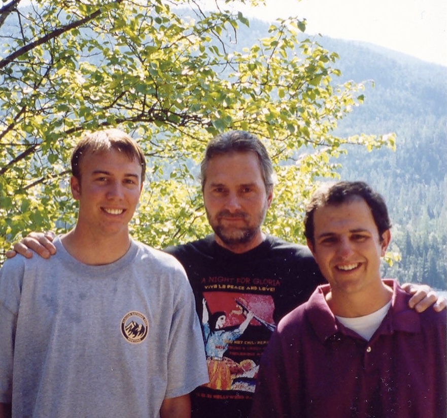 Research students and Dr. Watson during field studies